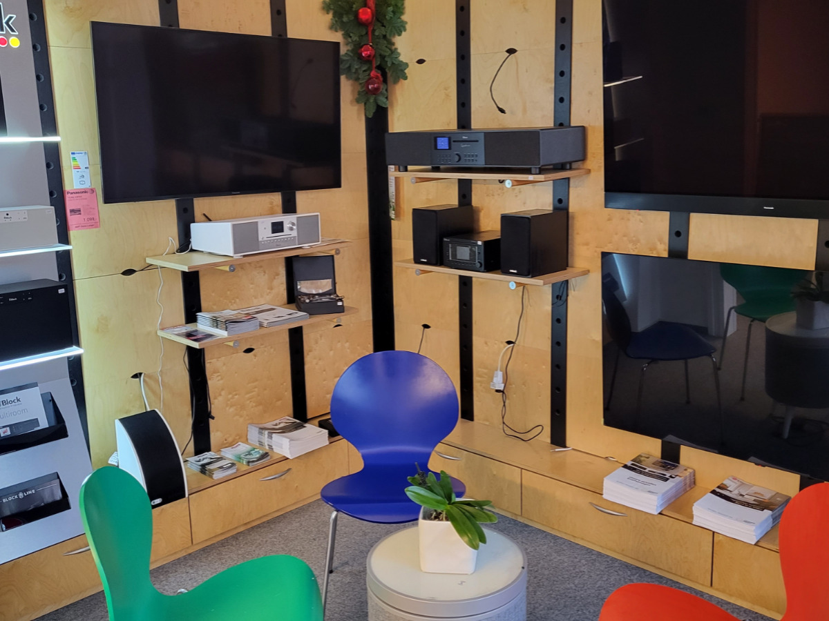 Innenansicht unserer TV Ausstellung